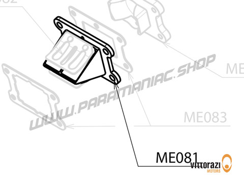 Vittorazi Moster 185 Silent MY25 - ME081 - Membranventil Komplett mit Dichtungen (Interner Pulsschaltkreis) - Vittorazi Motors | Paramaniac Shop