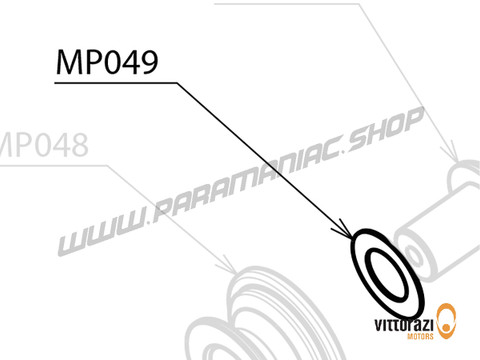 Vittorazi Moster 185 Plus MY25 - MP049 - Distanzscheibe 14 x 24 mm - 0,3/0,5 mm DIN 988PS (Set von 2) - Vittorazi Motors | Paramaniac Shop