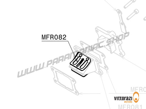 Vittorazi Moster 185 Factory MY25 - MFR082 - Membranventil Lasche (Set von 2) - Vittorazi Motors | Paramaniac Shop