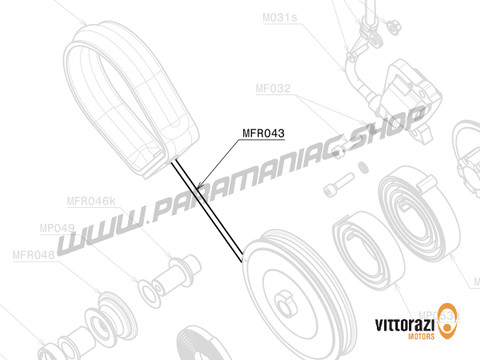 Vittorazi Moster 185 Factory MY25 - MFR043 - Ersatzteil - Vittorazi Motors | Paramaniac Shop