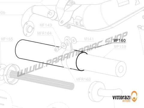 Vittorazi Moster 185 Factory MY25 - MF160 - Ersatzteil - Vittorazi Motors | Paramaniac Shop