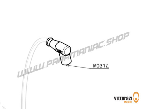 Vittorazi Moster 185 Factory MY25 - M031a - Zündung-Stecker Kappe (Selettra) - Vittorazi Motors | Paramaniac Shop