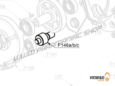 Vittorazi Fly 100 Evo2 MY25 - F146b - Ersatzteil - Vittorazi Motors | Paramaniac Shop