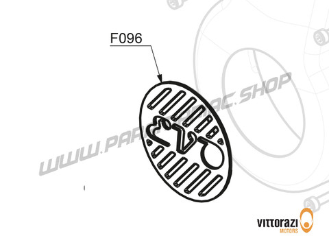 Vittorazi Fly 100 Evo2 MY22 - F096 - Aluminium Platte, Version Elektrostarter, Schwarz - Vittorazi Motors | Paramaniac Shop