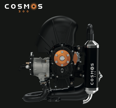 Vittorazi Cosmos 300 MY25 - Motoreinheit für Paramotor - Vittorazi Motors | Paramaniac Shop