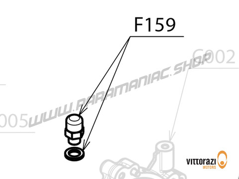 Vittorazi Cosmos 300 MY25 - F159 - Ventil mit Kupfer Scheibe - Vittorazi Motors | Paramaniac Shop