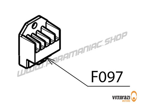 Vittorazi Cosmos 300 MY22 - F097 - Voltage regulator - Vittorazi Motors | Paramaniac Shop
