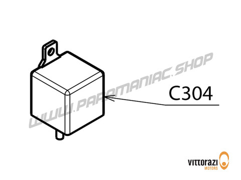 Vittorazi Cosmos 300 MY22 - C304 - Relais 200Ah - Vittorazi Motors | Paramaniac Shop
