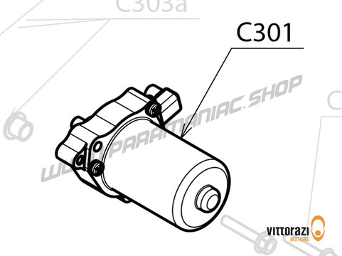 Vittorazi Cosmos 300 MY22 - C301 - Elektrostarter - Vittorazi Motors | Paramaniac Shop