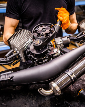 Vittorazi Atom 80 - ACC161 - Kühlhaube Originalteil - Vittorazi Motors Detailansicht