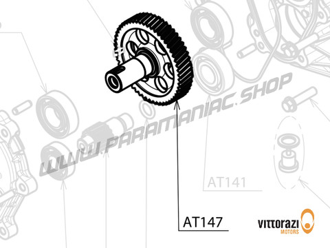 Vittorazi Atom 80  - AT147 - Ersatzteil - Vittorazi Motors | Paramaniac Shop