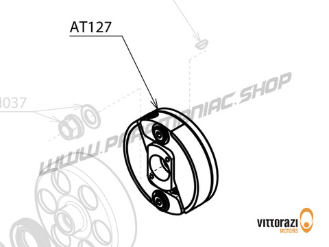 Vittorazi Atom 80 MY25 - AT127 - Kupplung Komplett - Vittorazi Motors | Paramaniac Shop