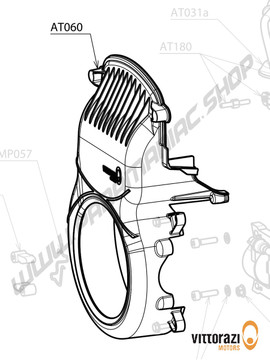 Vittorazi Atom 80 MY22 - AT060 - Ersatzteil - Vittorazi Motors | Paramaniac Shop