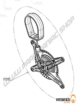 Vittorazi Atom 80 MY25 - AT041 - Seilzugstarter Komplett - Vittorazi Motors | Paramaniac Shop