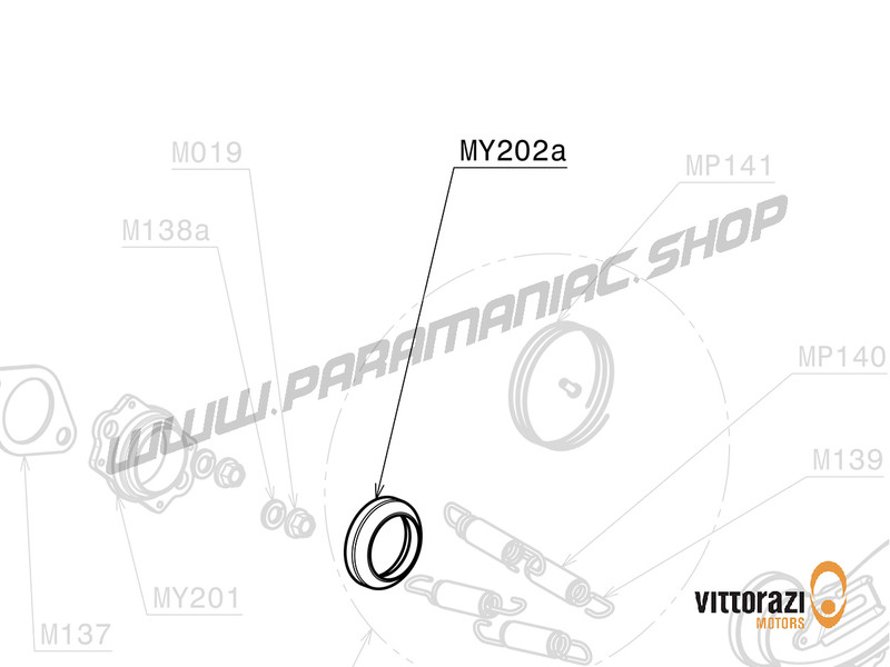 Vittorazi Moster 185 Factory MY20 - MY202a - Bronze-Buchse 40/50 hours