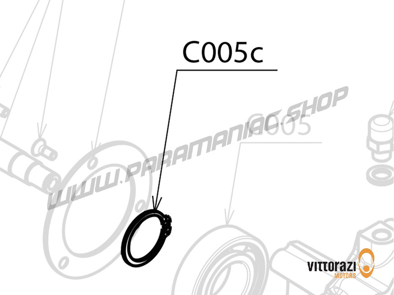 Vittorazi Cosmos 300 - C005c - Seeger Ø 30 mm DIN 471 (Set of 5)