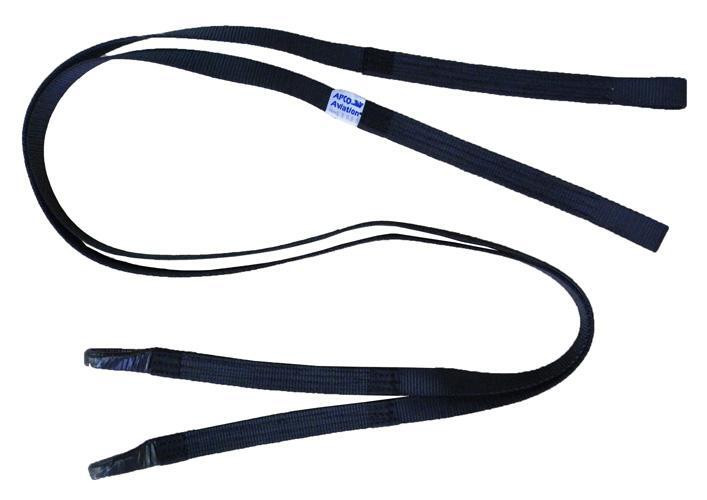 Satz mit 2 Retterleinen (V-Leine) - Länge - 2000 [mm]