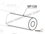 MP159 - Geräuschabsorbierendes Material mit Nieten - Moster185 Plus