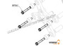 MP061 - Bolzen 6 x 63 mm Tef DIN6921 (4er-Satz)  - Moster185 Plus