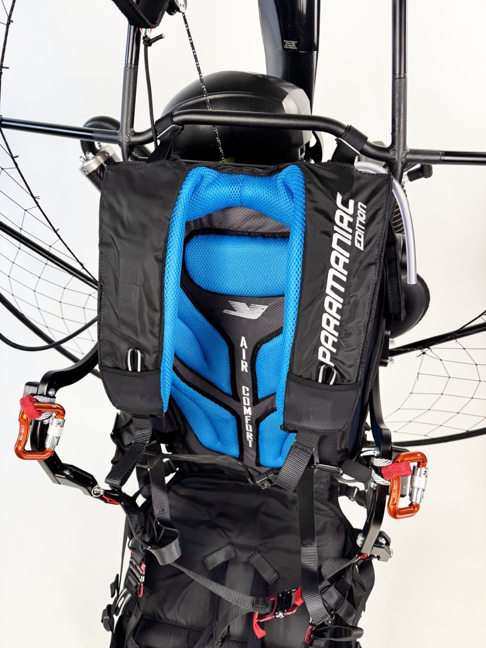 APCO SLT MK2 Paramotor Gurtzeug - Normale Aufhängung - Paramaniac Edition Blau - Ansicht 2