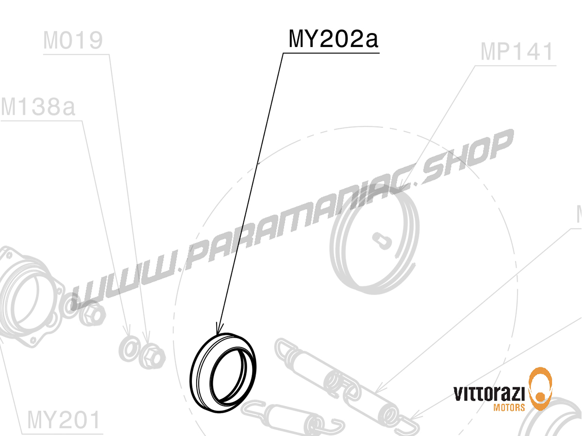 Vittorazi Moster 185 Silent MY20 - MY202a - Bronze-Buchse 40/50 hours