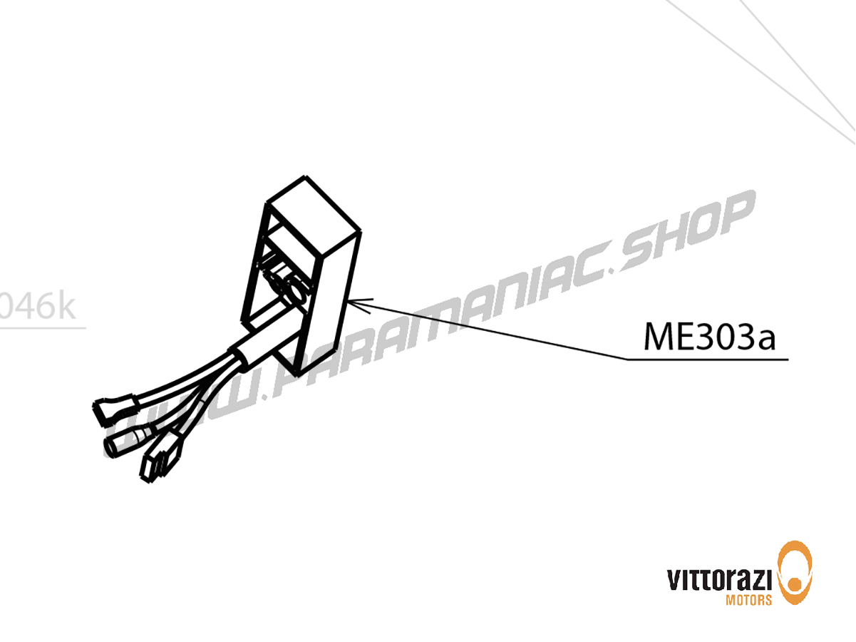 Vittorazi Moster 185 Plus MY25 - ME303a - Voltage regulator