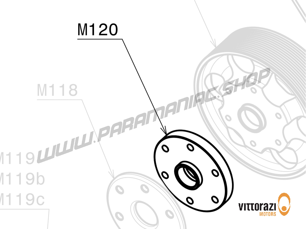 Vittorazi Atom 80 - M185-M120 - Ersatzteil