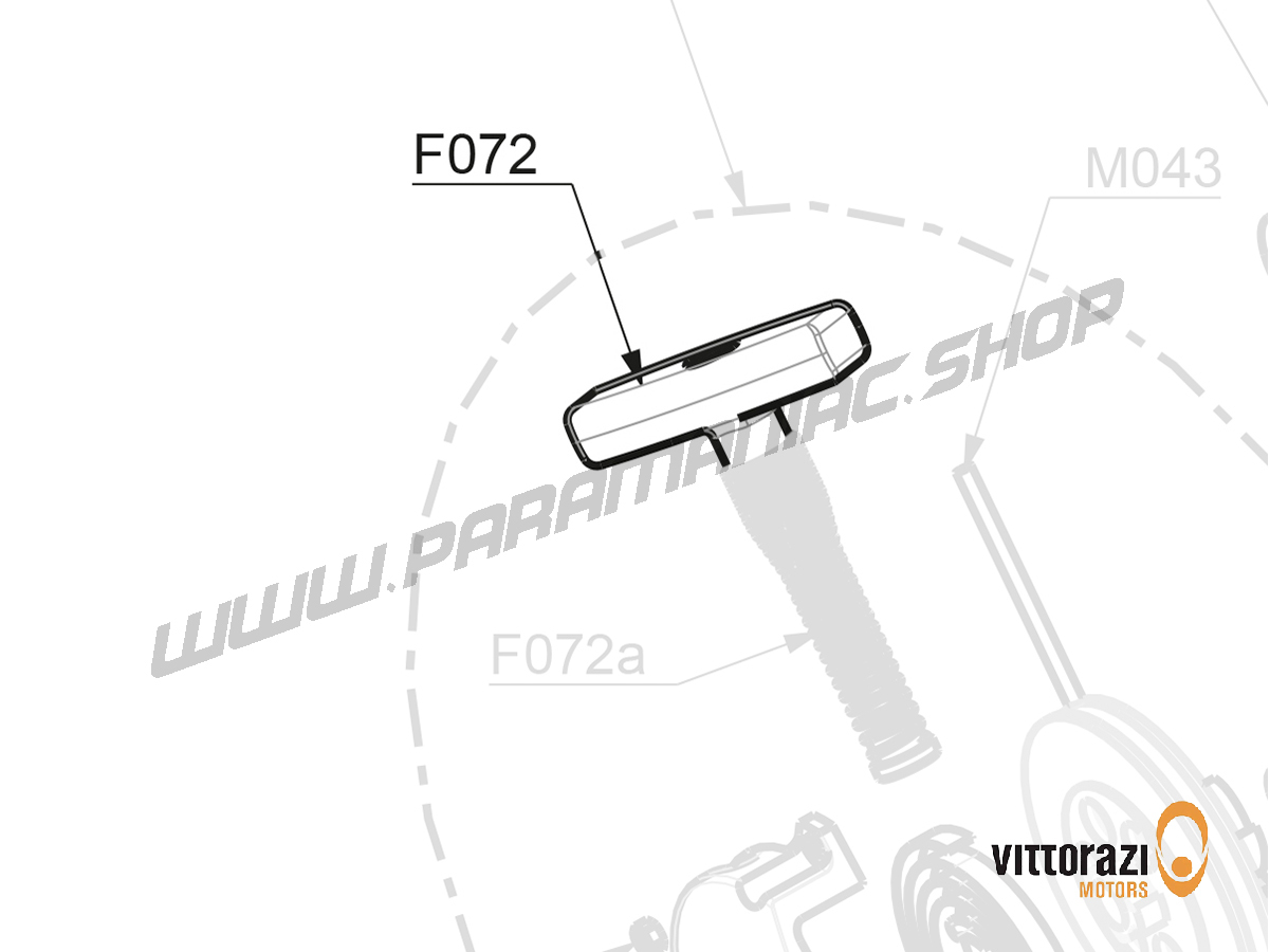 Vittorazi Fly 100 Evo2 MY22 - F072 - Kunststoff Griff