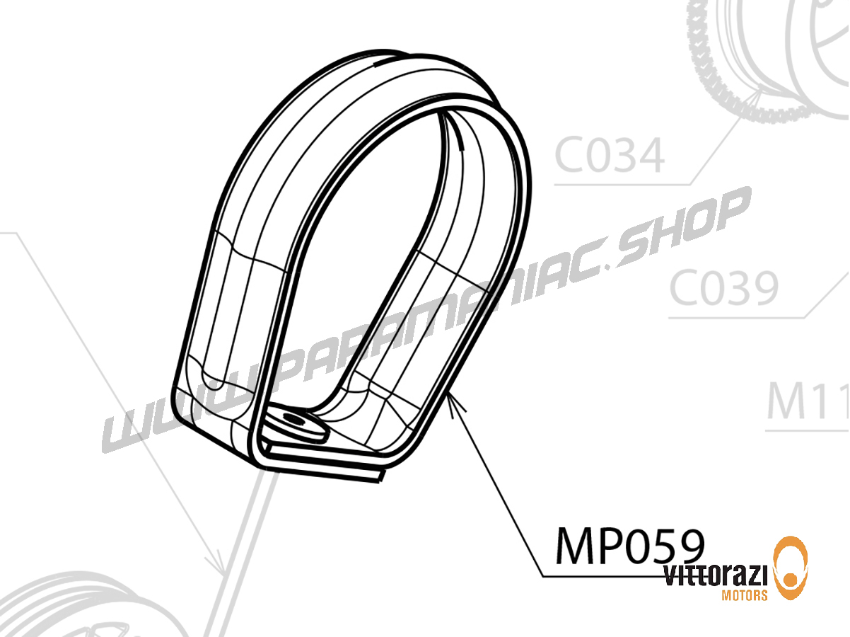 Vittorazi Cosmos 300 MY25 - MP059 - Starter Griff customized Vittorazi