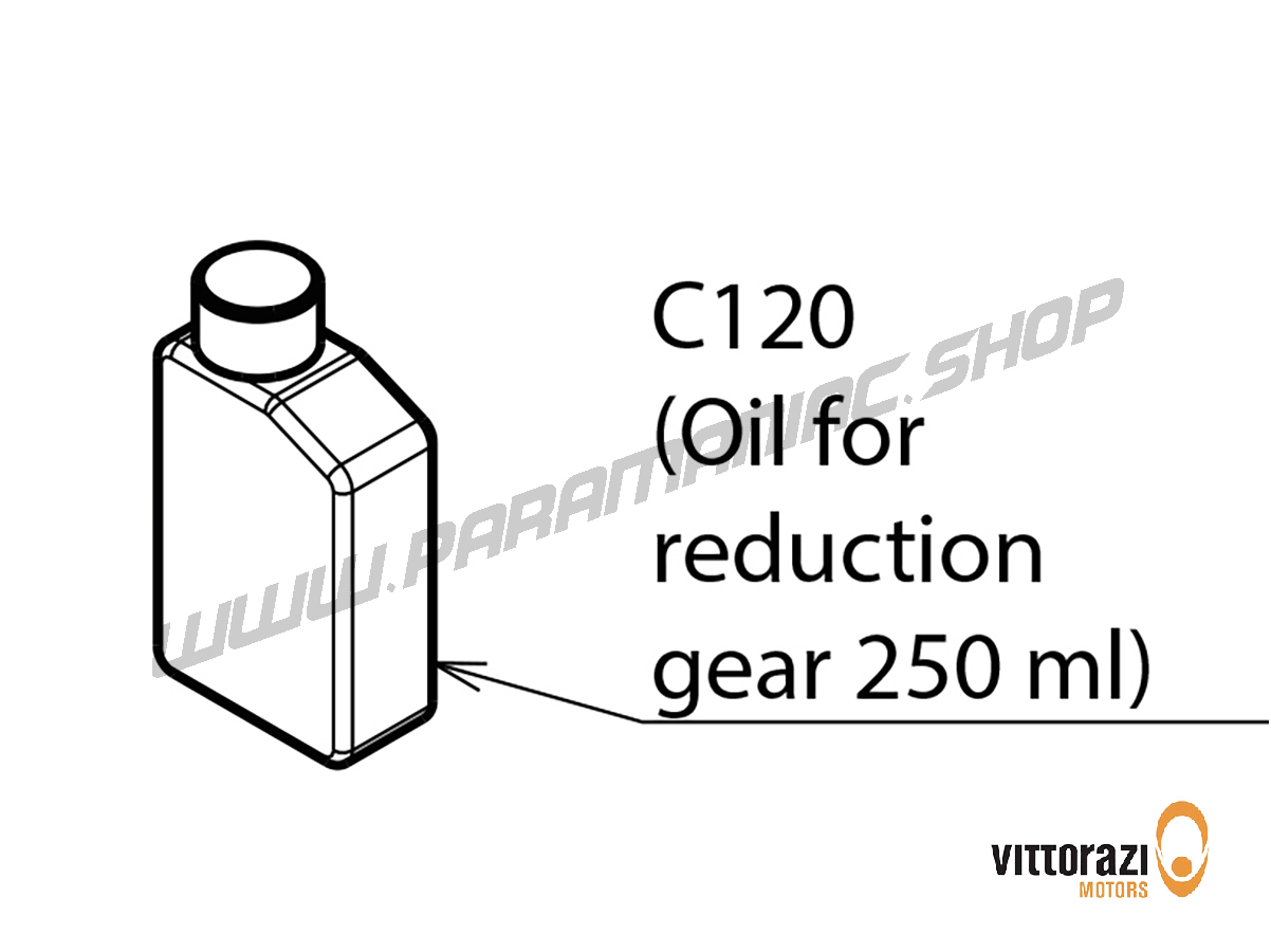 Vittorazi Cosmos 300 MY25 - C120 - Öl für Getriebe gear 250 ml