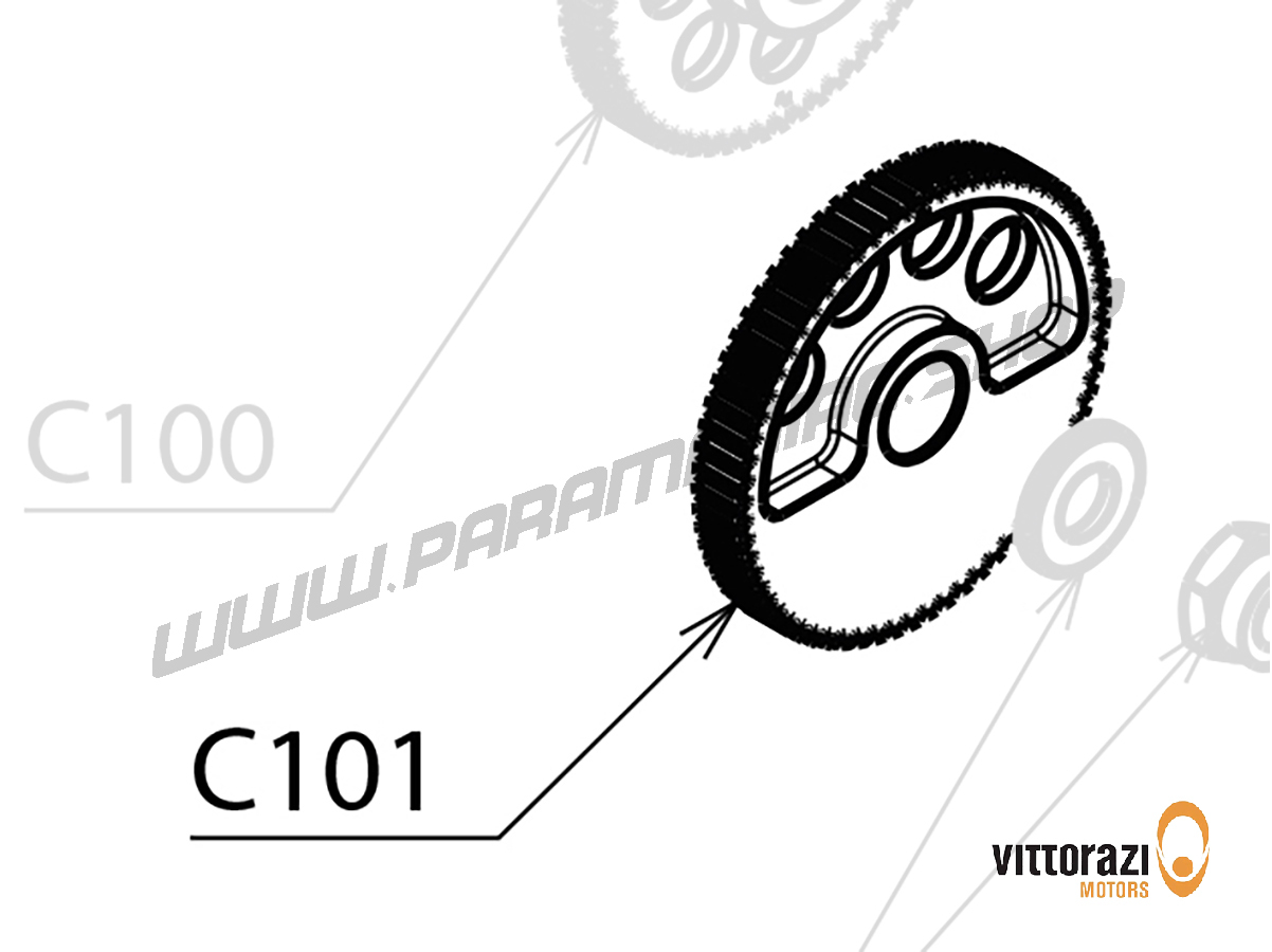 Vittorazi Cosmos 300 MY25 - C101 - Conducted gear