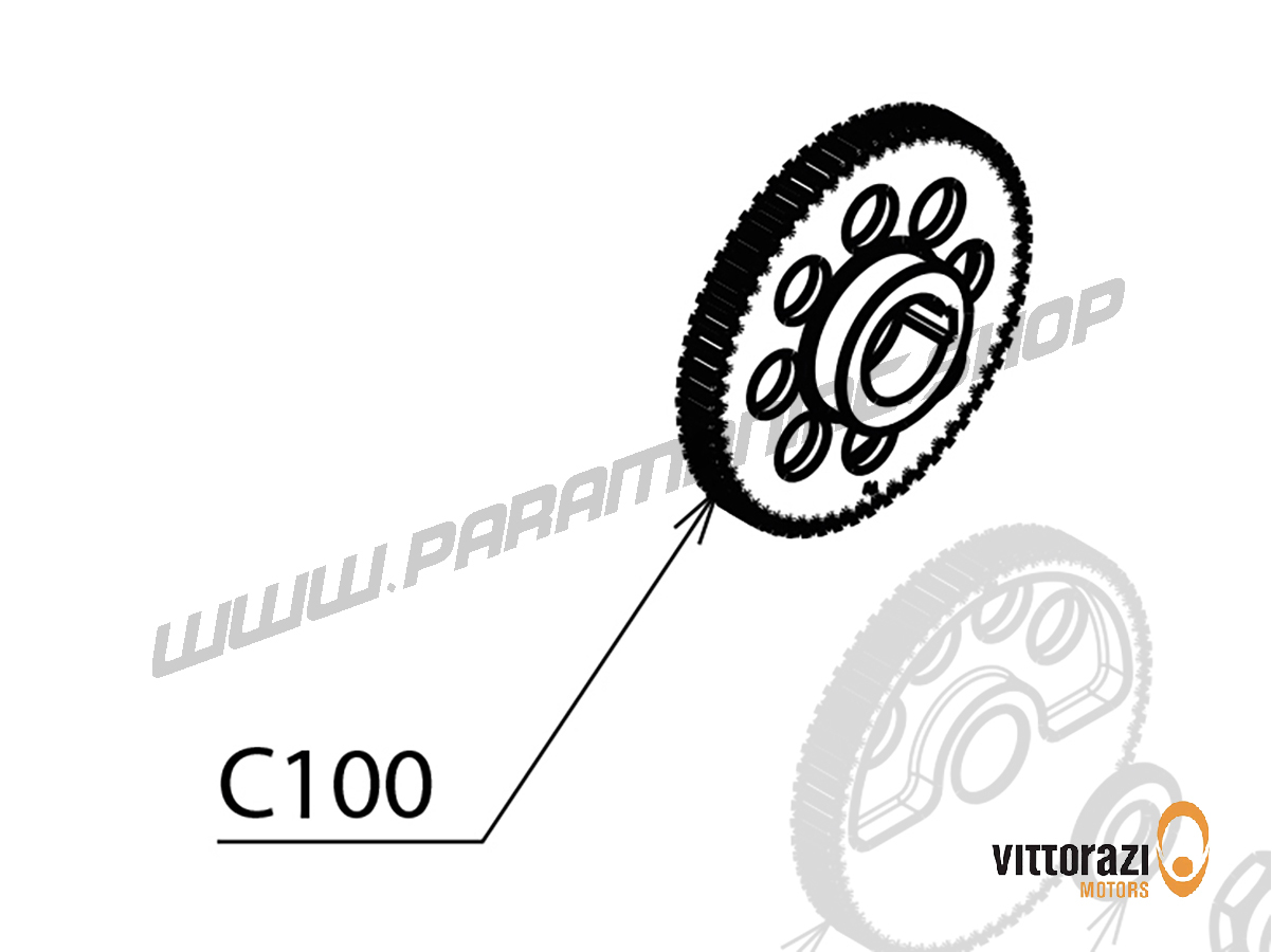 Vittorazi Cosmos 300 MY25 - C100 - Leiter-Getriebe