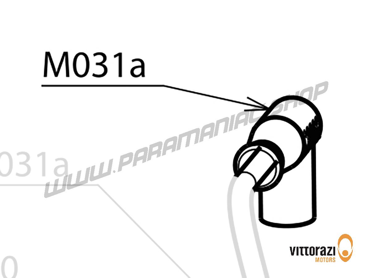 Vittorazi Atom 80 - M031a - Zündung-Stecker Kappe (Selettra)