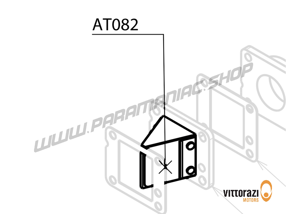 Vittorazi Atom 80 MY25 - AT082 - Membranventil Lasche (Set von 2)