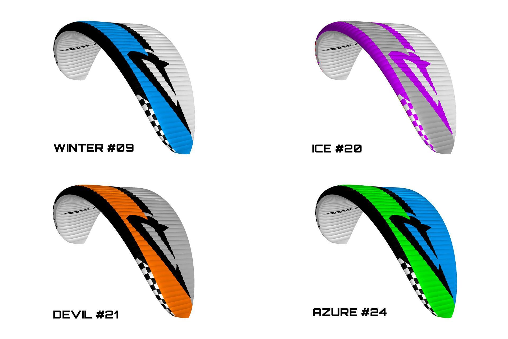 Apco F3 Motorschirm - Gleitschirm für Intermediate bis Profi - Ansicht 2