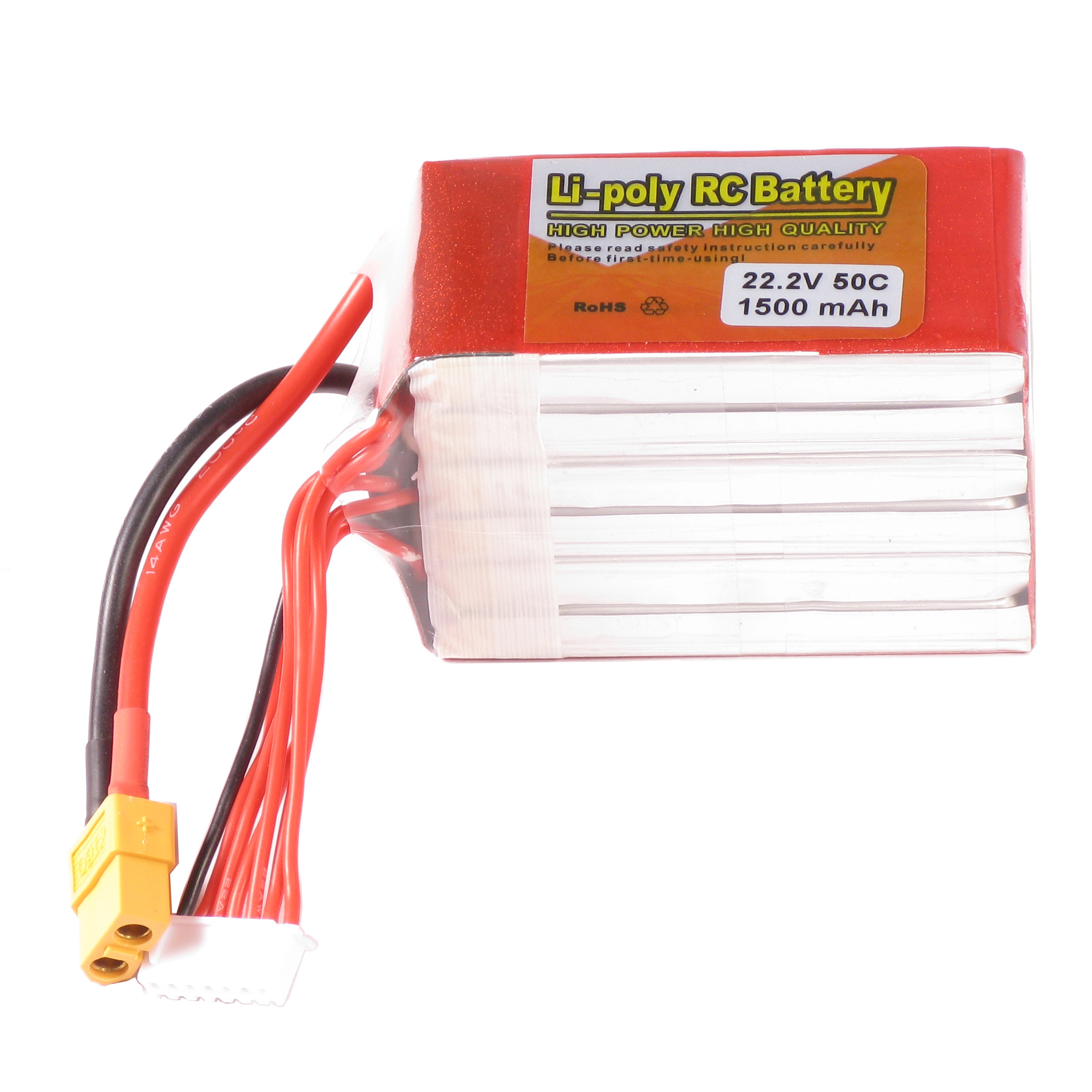 AirConception Batterie 6S 50C 1500 mAh