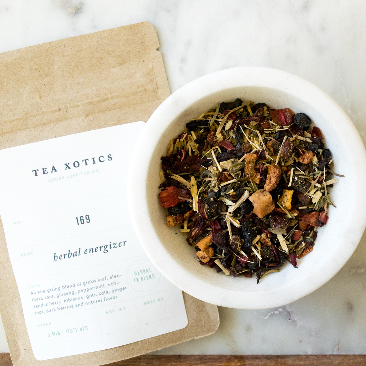 Tea Xotics Herbal Energizer Tea