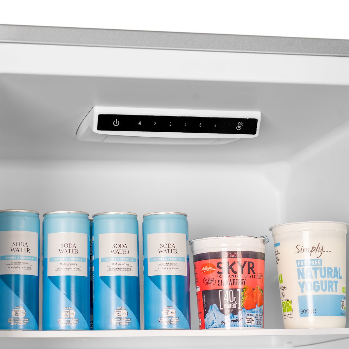 SIA SFF20050SE 60/40 Split Freestanding 302L Combi Fridge Freezer