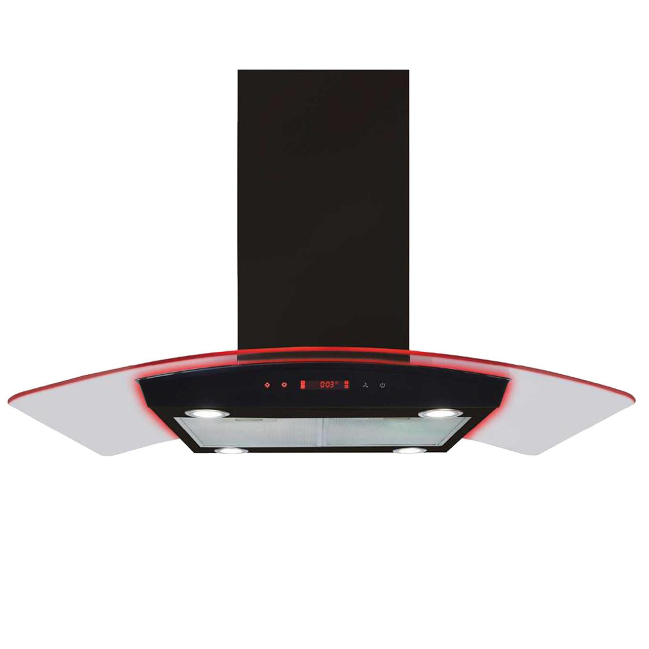 90cm Cooker Hoods & kitchen extractors with free delivery