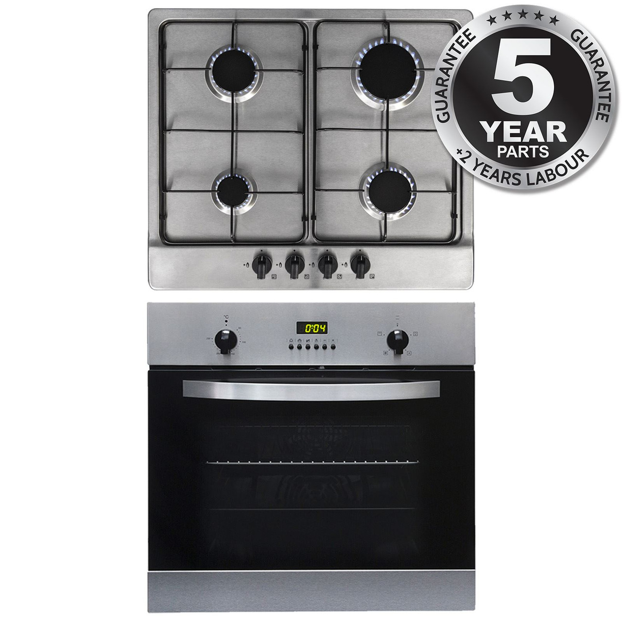electric fan assisted oven and gas hob