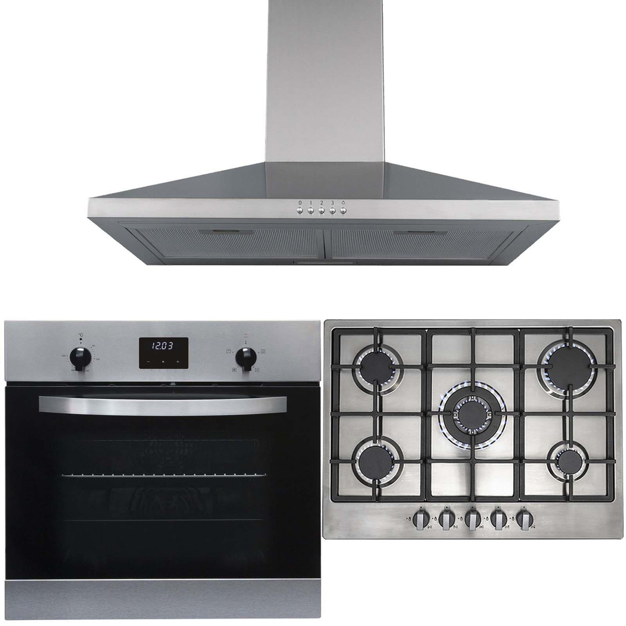 single cooker hood