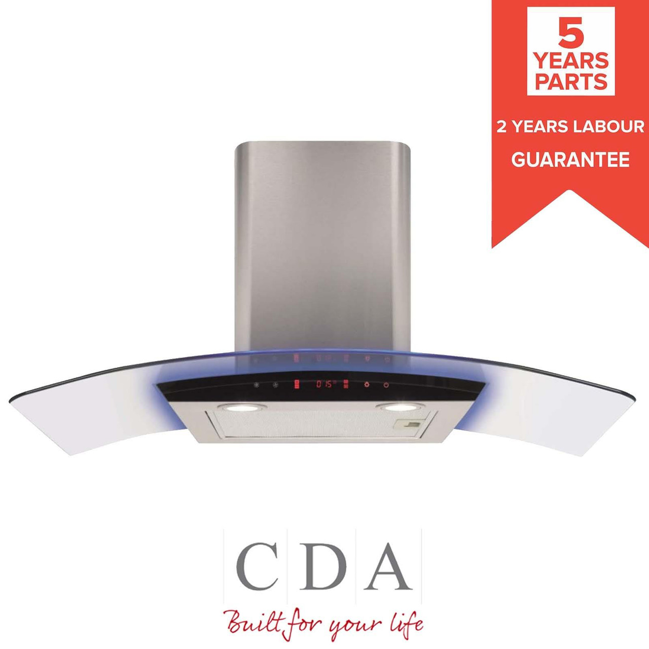 Cda 90cm clearance cooker hood