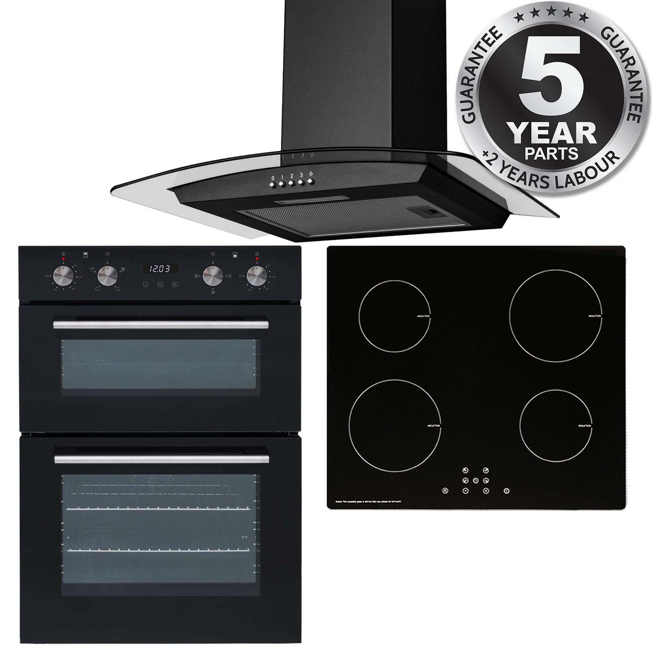 induction hob and oven combo