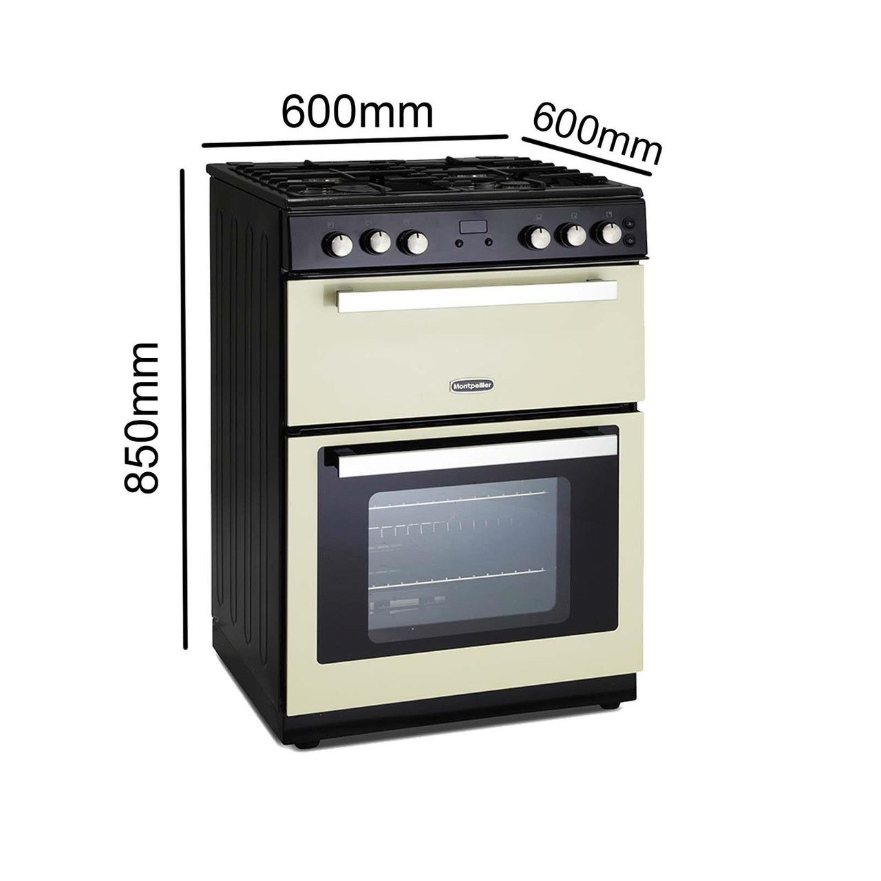 cream gas cooker