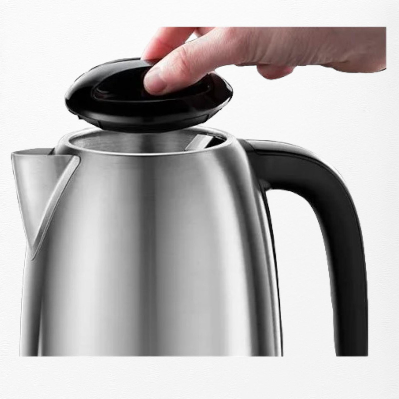 Russell Hobbs 21271 1.7L, Rapid Boil Textures Kettle In Black