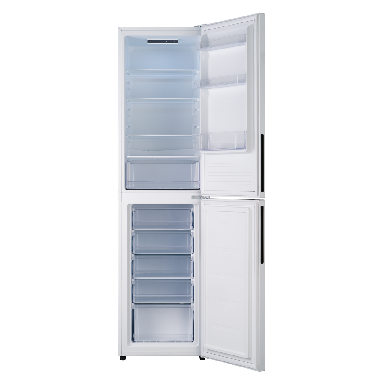 SIA SFF20050WE 60/40 Split Freestanding 302L Combi Fridge Freezer in White