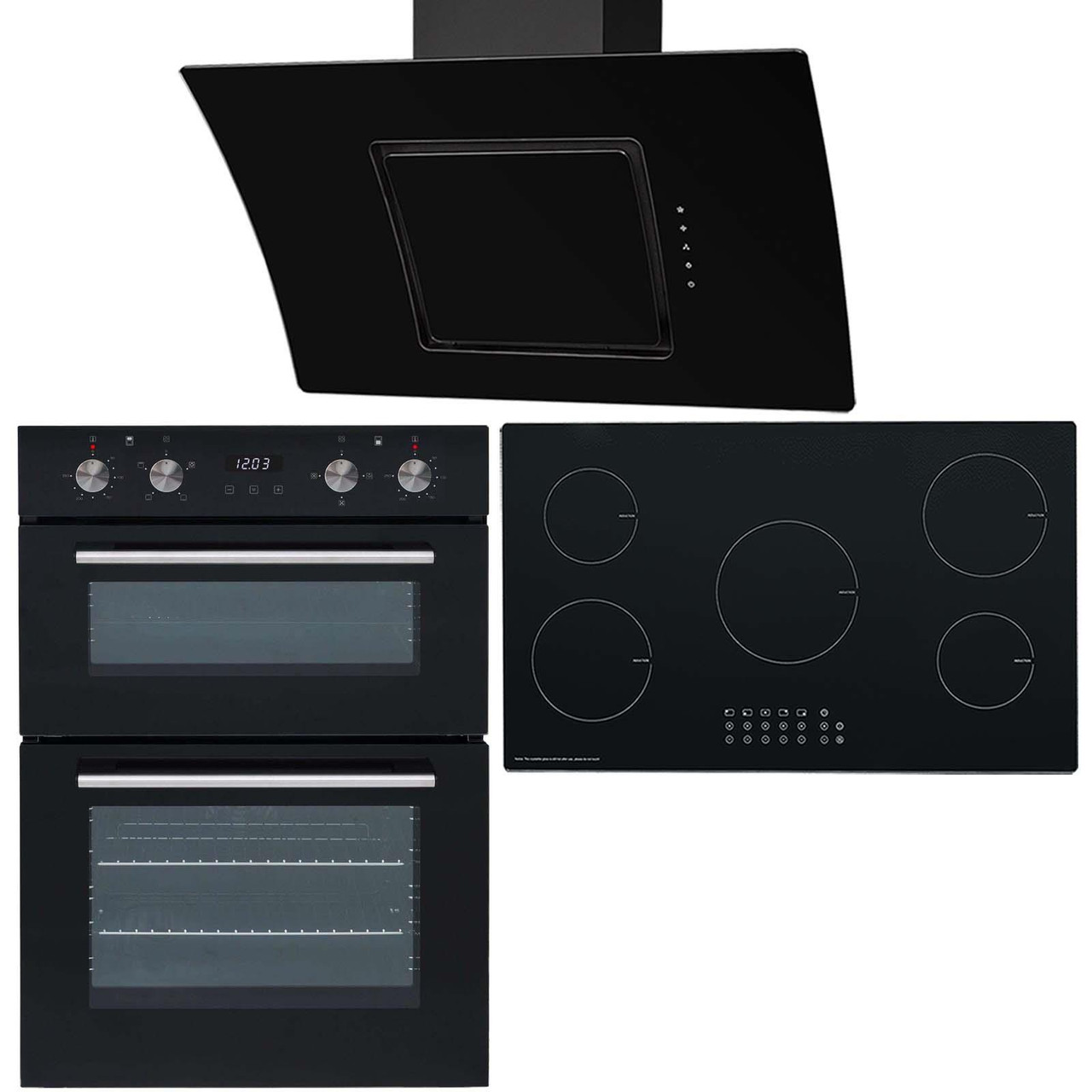 double oven induction hob