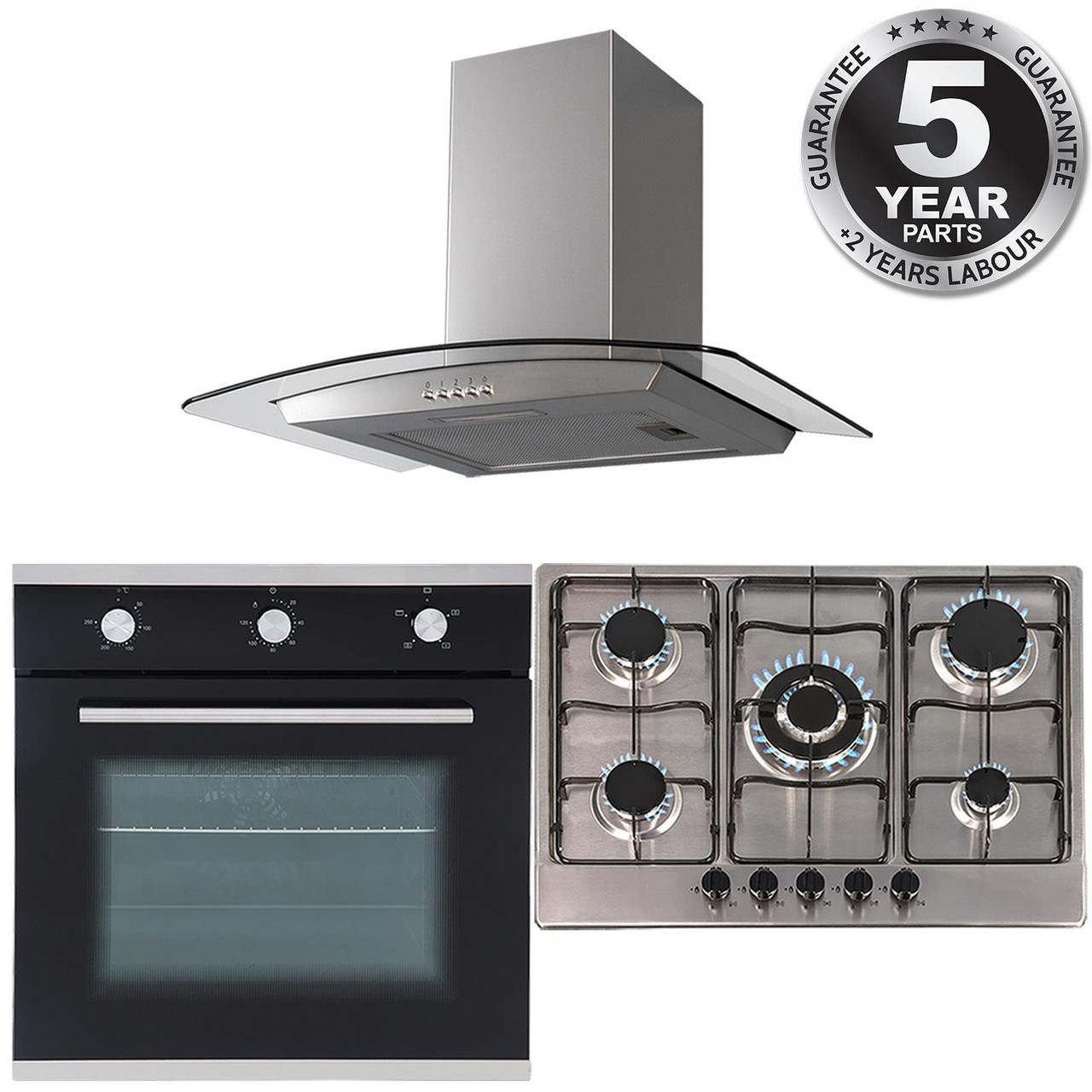 70cm electric range cooker