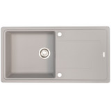 Franke Gemini 1.0 Bowl Tectonite Reversible Grey Kitchen Sink And Waste Kit Franke Gemini 1.0 Bowl Tectonite Reversible Grey Kitchen Sink And Waste Kit