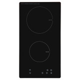 SIA INDH30BL 30cm Black Domino 2 Zone Touch Control Electric Induction Hob SIA INDH30BL 30cm Black Domino 2 Zone Touch Control Electric Induction Hob